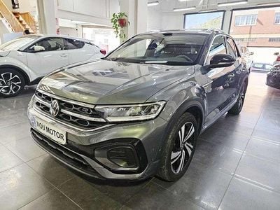 Usado VW T-Roc R-line 190 CV (139 kW) 2022 Gris SUV