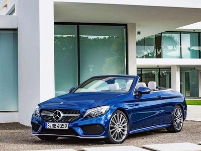 Azul Usado 2023 Mercedes C300 Descapotable | 43.500 € (Super precio)