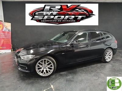 Usado BMW 318 150 CV (110 kW) 2018 Negro Familiar