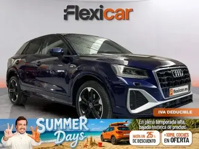 Usado Audi Q2 S-Line 116 CV (85 kW) 2022 Azul SUV