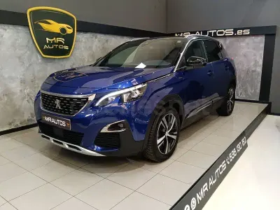 Usado Peugeot 3008 GT-line 130 CV (95 kW) 2018 Azul SUV
