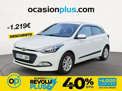 Usado Hyundai i20 GO! 84 CV (61 kW) 2016 Blanco Berlina
