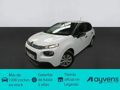 Usado Citroën C3 Live 99 CV (72 kW) 2019 Blanco Utilitario