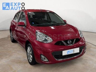 Usado Nissan Micra Acenta 80 CV (58 kW) 2017 Rojo Utilitario