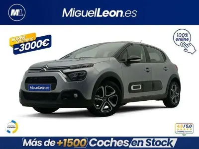 Usado Citroën C3 PureTech 82 CV (60 kW) 2024 Gris Berlina