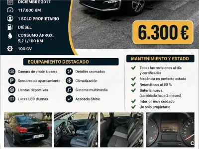 Usado Citroën C-Elysee I