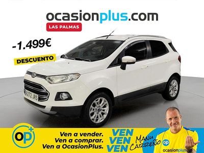 Usado Ford Ecosport Titanium 125 CV (91 kW) 2016 Blanco SUV
