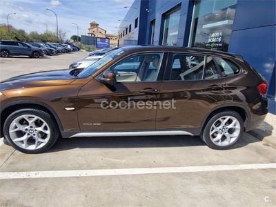 Usado BMW X1 177 CV (130 kW) 2009 Marrón SUV