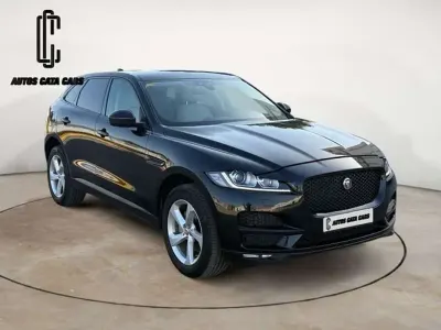 Usado Jaguar F-Pace Pure 163 CV (119 kW) 2020 Negro SUV