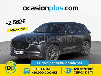 Gris / plata Usado 2021 Mazda CX-5 Signature SUV | 28.190 € (Un poco caro)