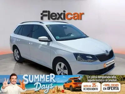 Usado Skoda Fabia Ambition 95 CV (69 kW) 2018 Blanco Utilitario
