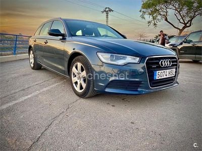 Usado Audi A6 Advanced 177 CV (130 kW) 2013 Azul Familiar