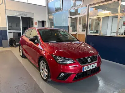 Usado Seat Ibiza FR 115 CV (84 kW) 2017 Granate Berlina