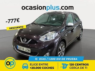 Negro Usado 2017 Nissan Micra N-TEC Berlina | 10.500 € (Precio justo)