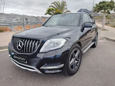 Usado Mercedes GLK220 170 CV (125 kW) 2013 Negro SUV