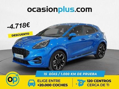 Azul Usado 2024 Ford Puma ST-Line X SUV | 22.300 € (Precio justo)