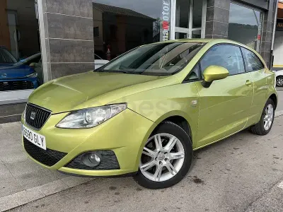 Begagnad Seat Ibiza SC Stylance 105 HK (77 kW) 2009 Grön Halvkombi