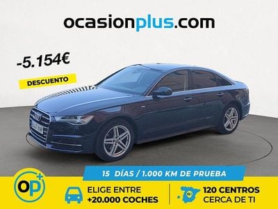 Azul Usado 2018 Audi A6 S-Line Berlina | 22.190 € (Super precio)