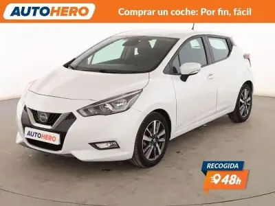 Usado Nissan Micra 90 CV (66 kW) 2018 Blanco Utilitario