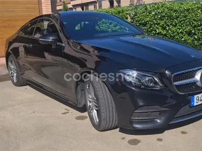 Usado Mercedes E400 333 CV (244 kW) 2017 Negro Coupe
