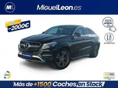 Usado Mercedes GLE350 258 CV (189 kW) 2017 Negro SUV