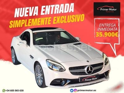 Blanco Usado 2019 Mercedes SLC200 Descapotable | 35.900 €
