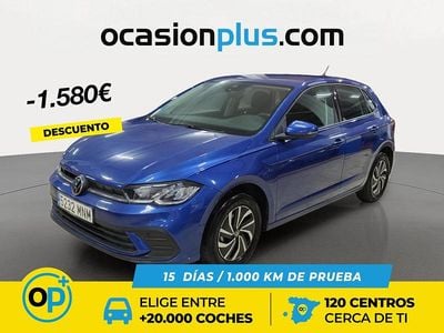 Azul Usado 2024 VW Polo Life | 17.390 € (Buen precio)