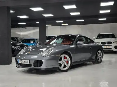 Usado Porsche 911 Carrera 4S 320 CV (235 kW) 2003 Gris / plata Coupe