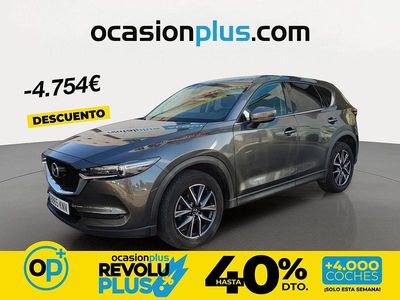 Usado Mazda CX-5 150 CV (110 kW) 2018 Gris / plata SUV