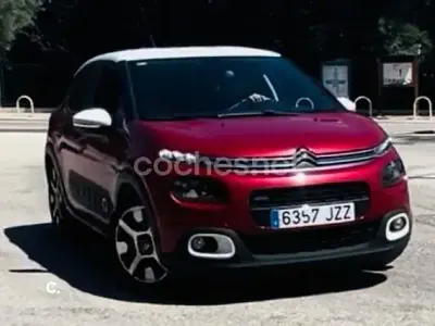 Usado Citroën C3 PureTech 82 CV (60 kW) 2017 Rojo Berlina