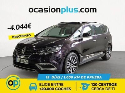 Usado Renault Espace Initiale 200 CV (147 kW) 2019 Negro Monovolumen