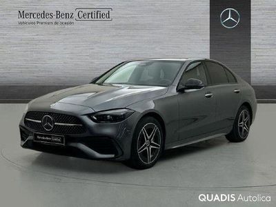 Gris selenita Usado 2024 Mercedes C300e | 52.400 € (Un poco caro)