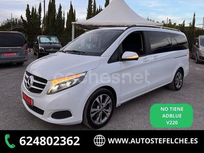 Blanco Usado 2014 Mercedes V220 Avantgarde Monovolumen | 29.990 € (Caro)