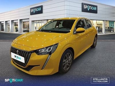Amarillo Usado 2021 Peugeot 208 Active Utilitario | 14.500 € (Un poco caro)