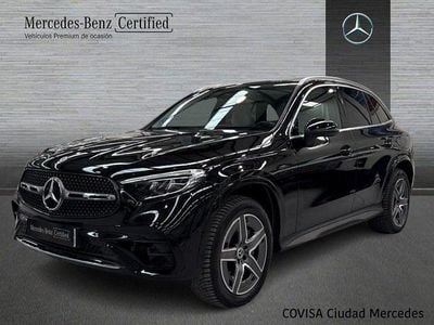 Usado Mercedes GLC300e AMG line 313 CV (230 kW) 2023 Negro SUV