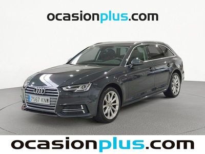 Usado Audi A4 S-Line 170 CV (125 kW) 2018 Gris Familiar