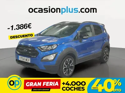 Usado Ford Ecosport Active 125 CV (91 kW) 2022 Azul SUV