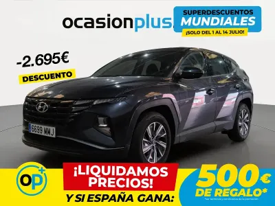 Usado Hyundai Tucson 150 CV (110 kW) 2023 Gris SUV