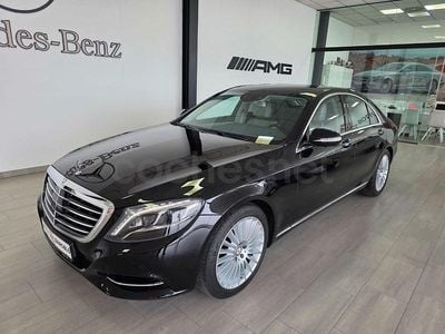 Usado Mercedes S350 258 CV (189 kW) 2014 Negro Berlina