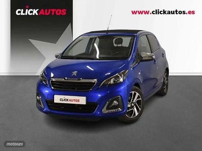 Azul Usado 2021 Peugeot 108 Allure Descapotable | 11.300 € (Precio justo)
