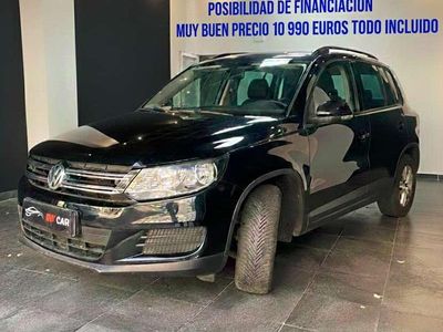 Negro Usado 2014 VW Tiguan Sportline SUV | 10.990 € (Precio justo)