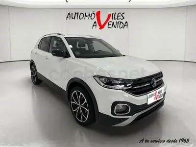 Usado VW T-Cross Sportline 110 CV (80 kW) 2021 Blanco SUV