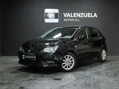 Usado Seat Ibiza Style 105 CV (77 kW) 2016 Negro Berlina