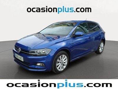 Usado VW Polo Advance 95 CV (69 kW) 2018 Azul Utilitario