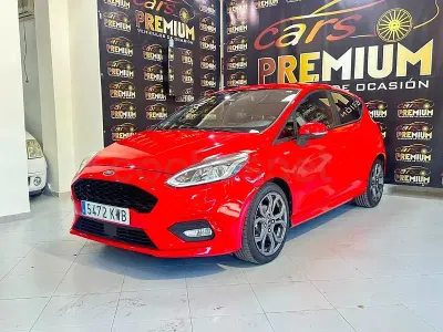Usado Ford Fiesta ST-Line 100 CV (73 kW) 2019 Rojo Utilitario