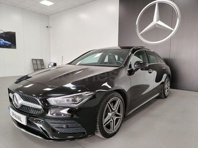 Usado Mercedes CLA220 Shooting Brake 190 CV (139 kW) 2020 Negro Familiar