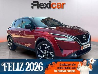 Rojo Usado 2021 Nissan Qashqai Tekna+ SUV | 24.790 € (Precio justo)