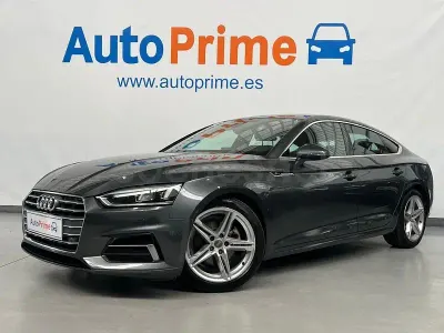 Usado Audi A5 Sportback 150 CV (110 kW) 2018 Gris / plata Utilitario