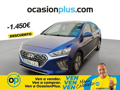 Usado Hyundai Ioniq 141 CV (103 kW) 2021 Azul Utilitario