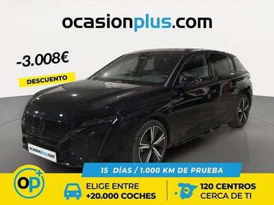 Usado Peugeot 308 GT 130 CV (95 kW) 2024 Negro